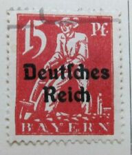A6P44F79 Germany 1920-21 Bavaria 15pf used