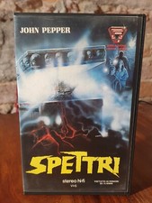 VHS SPETTRI (Creazioni Home Video 87/88) Italian horror Avallone Pleasence