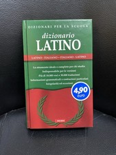 DIZIONARIO LATINO: Latino - Italiano / Italiano - Latino