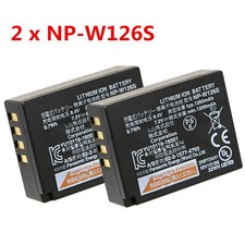 2 x Batteria NP-W126S per