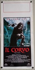 locandina IL CORVO The Crow BRANDON LEE Eric Draven fumetto James O'Barr comics