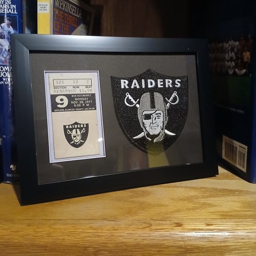 Stub biglietto oakland - oakland, raiders