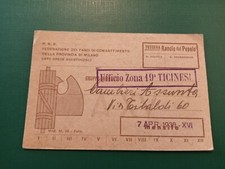 Tessera PNF Gruppo Rionale