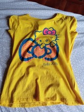 ?T-shirt Hello Kitty Sanrio,gialla Tg L, nuova?