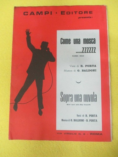 Raro spartito singolo come una - spartito,
