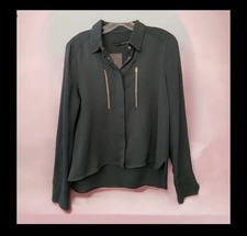 NWT Zara Woman Blouse Top Size