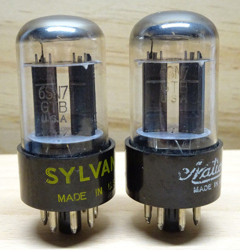 Coppia sylvania 6sn7gtb - coppia:, |