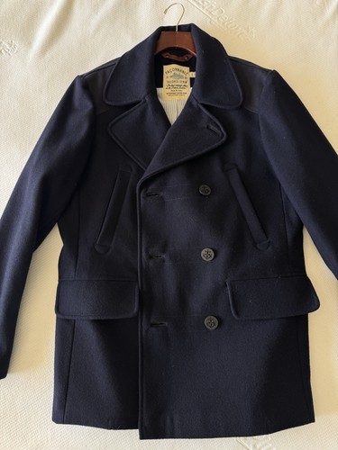 Cappotto pea doppiopetto navy - cappotto,