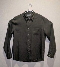 Camicia Zara 100% lino uomo
