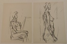 Suite Of 2 Alberto Giacometti