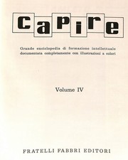 EBOND Capire grande enciclopedia vol IV Fabbri editore Libro LI034210