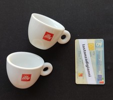 tazzina 86 ILLY CLASSIC Bar Caffè LOTTO 2 pezzi Vintage Espresso Collection Coff