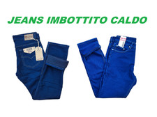 Jeans uomo Termico Imbottito Mastino-Paladino Elasticizzato Tg.44/64 Regular Fit