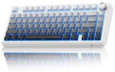 TECURS MK209 tastiera meccanica gaming 75% QWERTY (layout US), Gasket wireless c