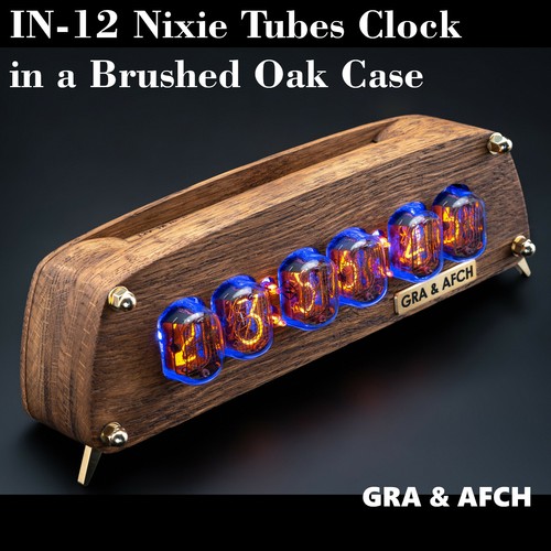 Nixie tubes orologio in - in-12,