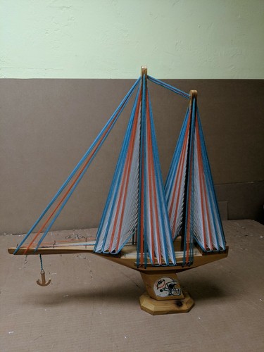 Barca vela legno - vela, in