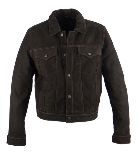 Giacca jeans vera pelle - jeans,