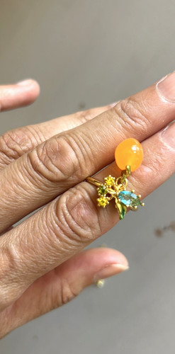 Anello les nereides placcato - nereides,