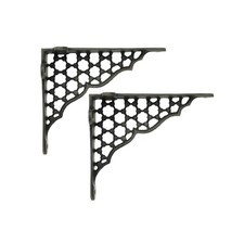 Coppia di mensole staffe a