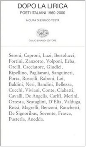 Dopo lirica poeti - dopo, la