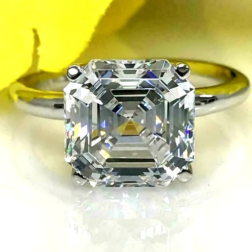 Anello asscher argento 925 - asscher,