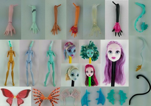 Monster high pezzi braccio - monster,