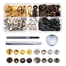 200pcs bottoni automatici set - 200pcs,