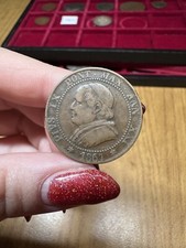 MONETA STATO PONTIFICIO PIO IX 1 SOLDO 1867 A. XXII AC