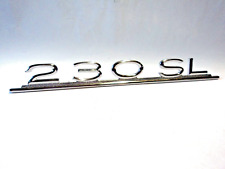 Emblema 230 SL targa scritta