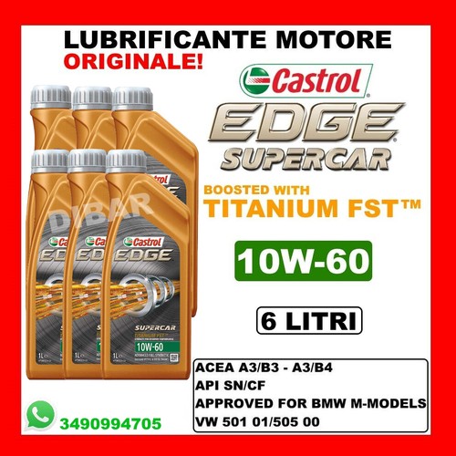 Olio castrol edge - olio, supercar
