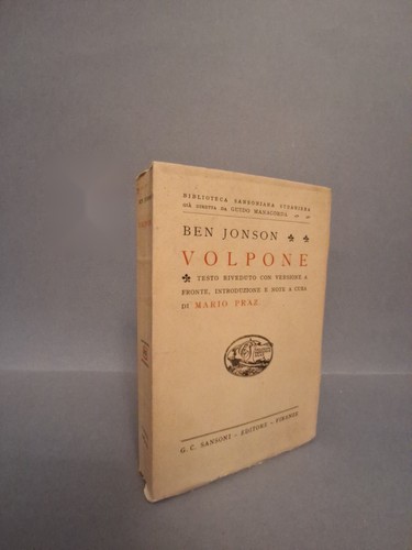 Volpone jonson sansoni - -,