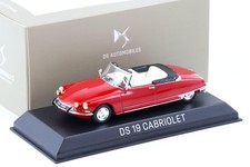 1:43 Norev Citroen DS 19 Cabriolet 1965 rosso carniola VERSIONE CONCESSIONARIA