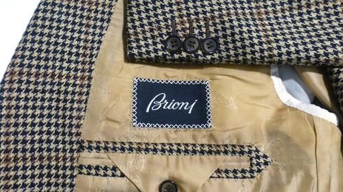 Brioni blazer 52r 42r plaid - brioni, 52r/42r