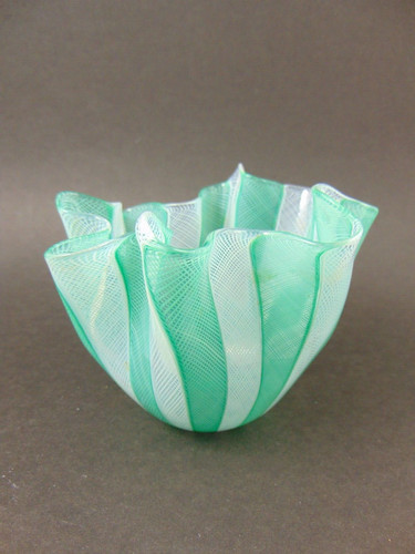 Vaso fazzoletto venini - vaso,