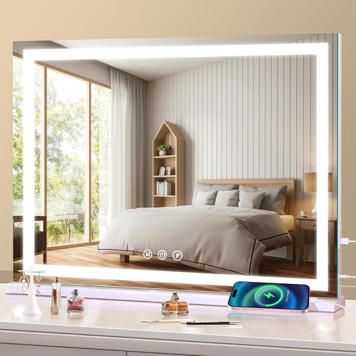 Large lighted vanity - large,