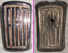 Stemma logo badge anteriore Fiat 600 1^ serie - usato