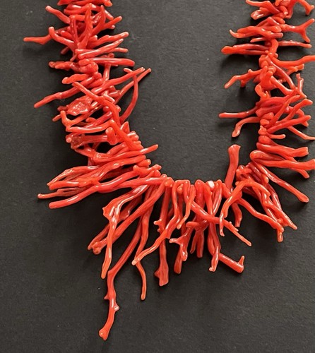 Collana corallo rosso - collana,