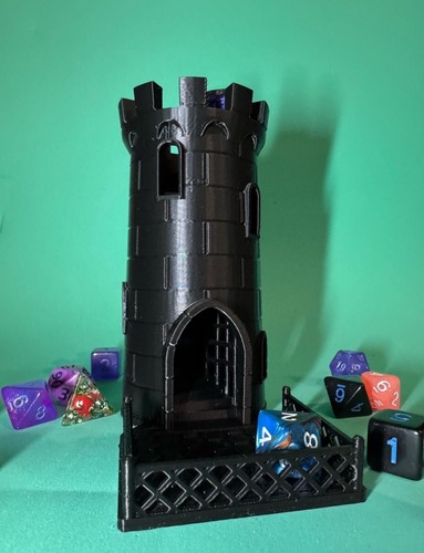 Torre lancia dadi stampata - lancia, d&d
