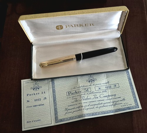 Penna stilografica parker - penna, "51"