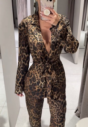 Tuta zara trend leoprint viral - tuta,