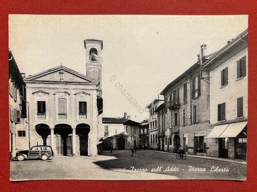 Cartolina trezzo sull adda - -, sull'adda