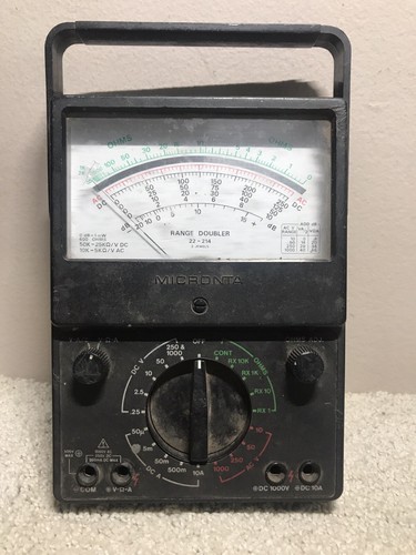 Tester multimetro doppio gamma - multimetro,