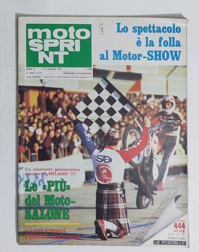 44709 motosprint 1977 ii n - motosprint, a.