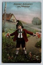 c1916 Buon Compleanno Ragazzo