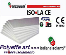 10 PANNELLI  POLISTIROLO ISOLAMENTO TERMICO CAPPOTTO 15  KG MC 100 x 50 x 5 CM 