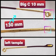 OCCHIALI DA SOLE CARTIER SANTOS OCCHIALI TEMPIO BRACCIO SINISTRO RICAMBIO RIC...