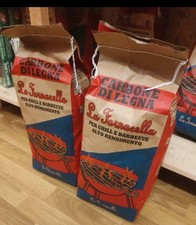 2 Sacchi Da 2.5kg Di carbonella per barbecue La Fornacella 5 Kg