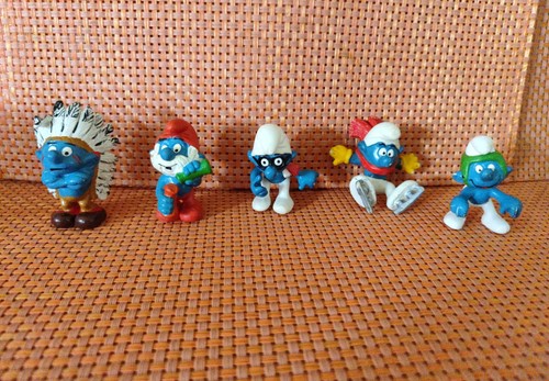 Lotto puffi schleich vintage - 5,