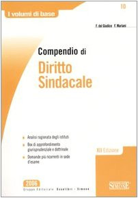 Compendio diritto sindacale - compendio,