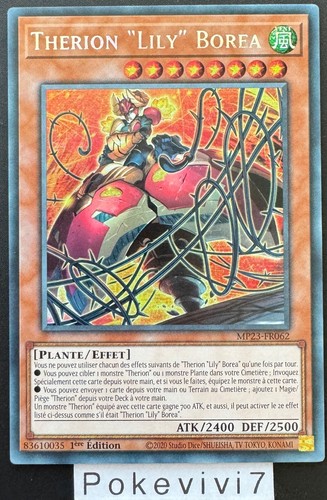 Carte therion lily - carte, yu-gi-oh!